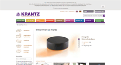 Desktop Screenshot of krantz-online.de